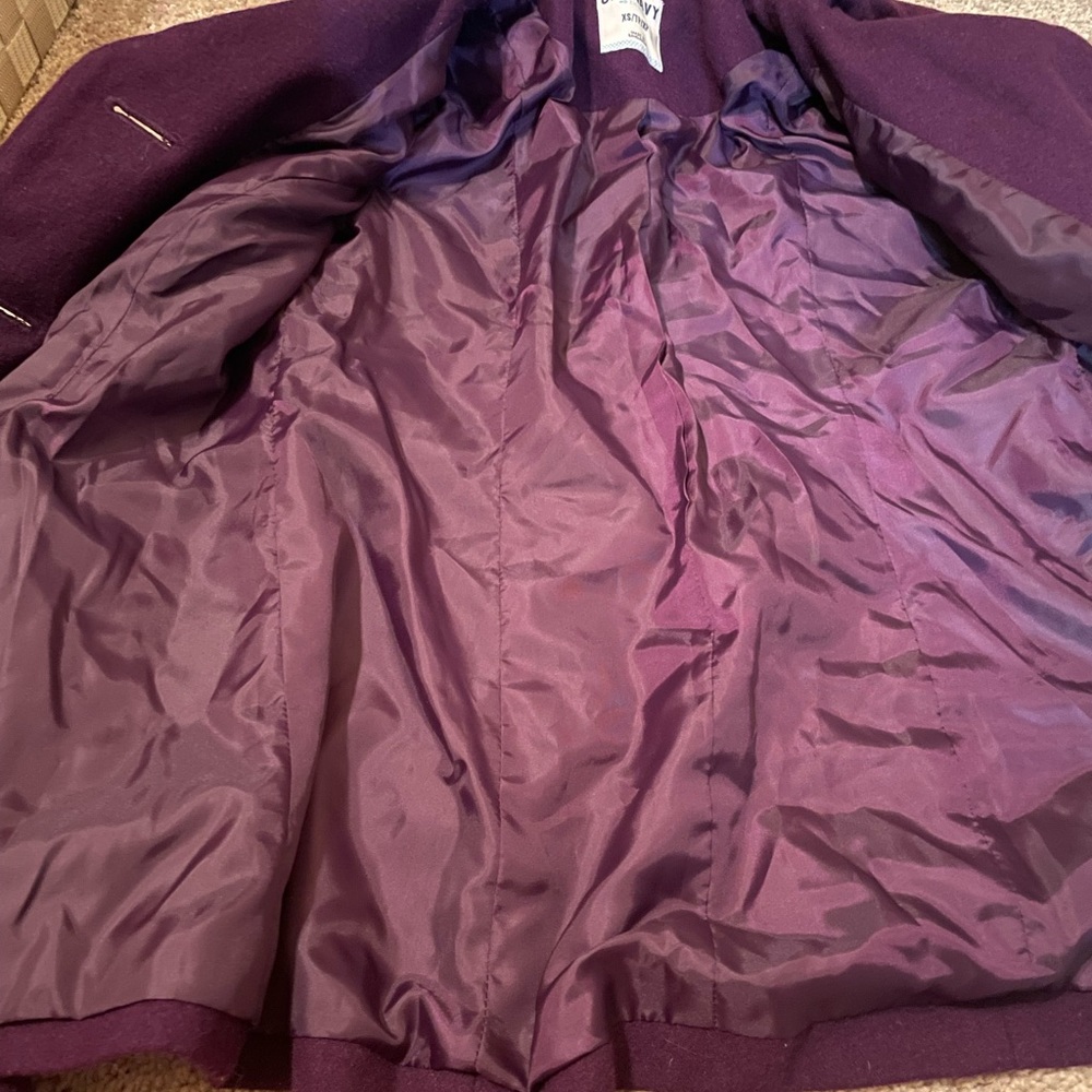 Purple jacket